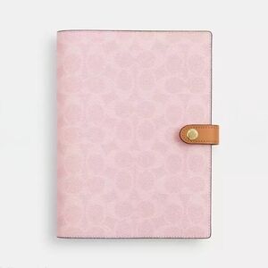 Coach Powder Pink Notebook 2026